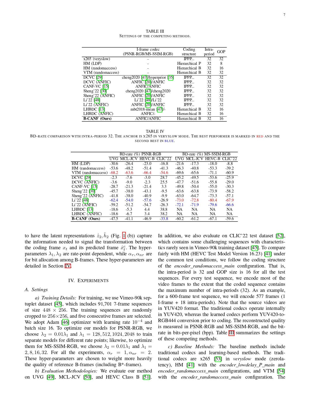 B-CANF: Adaptive B-frame Coding With Conditional Augmented Normalizing ...