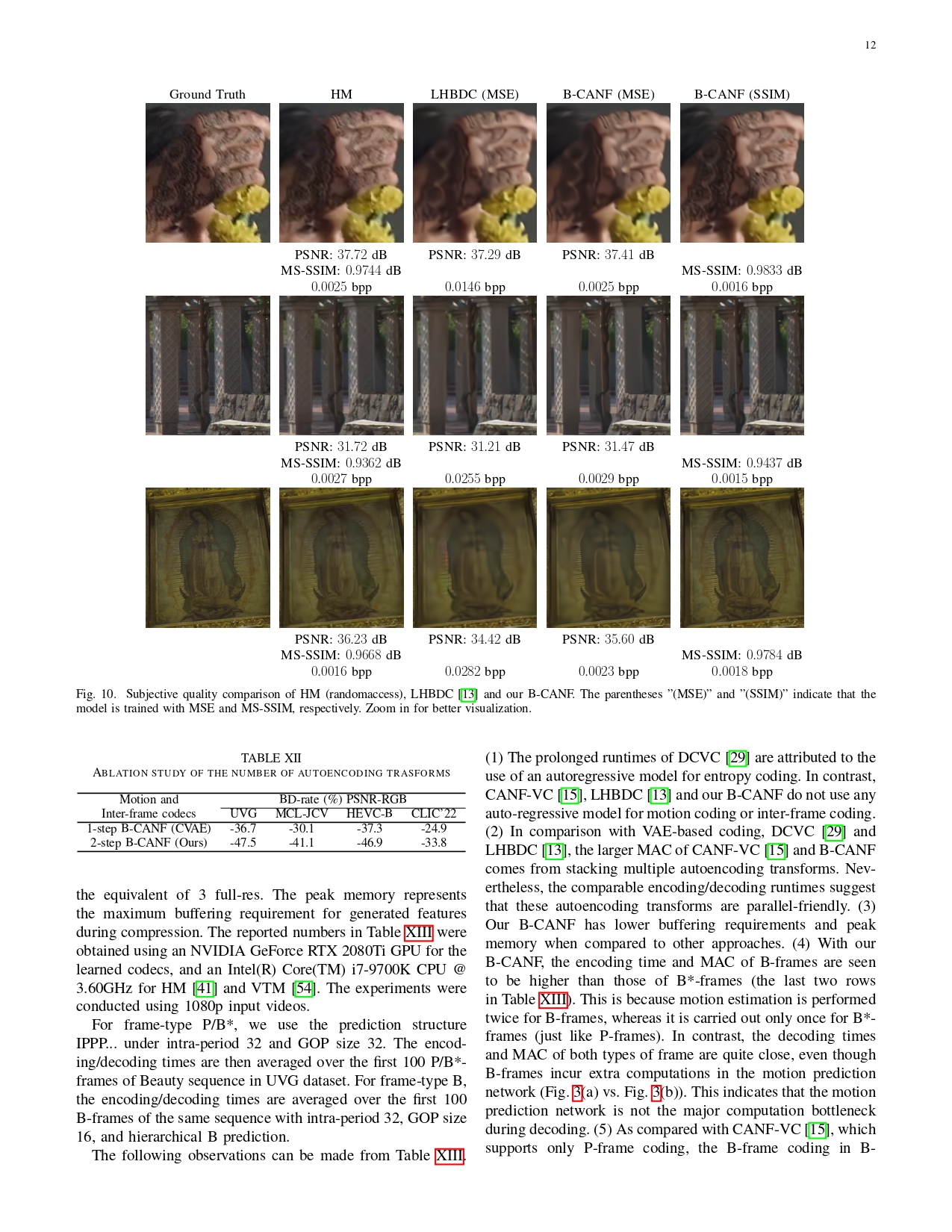 B-CANF: Adaptive B-frame Coding With Conditional Augmented Normalizing ...